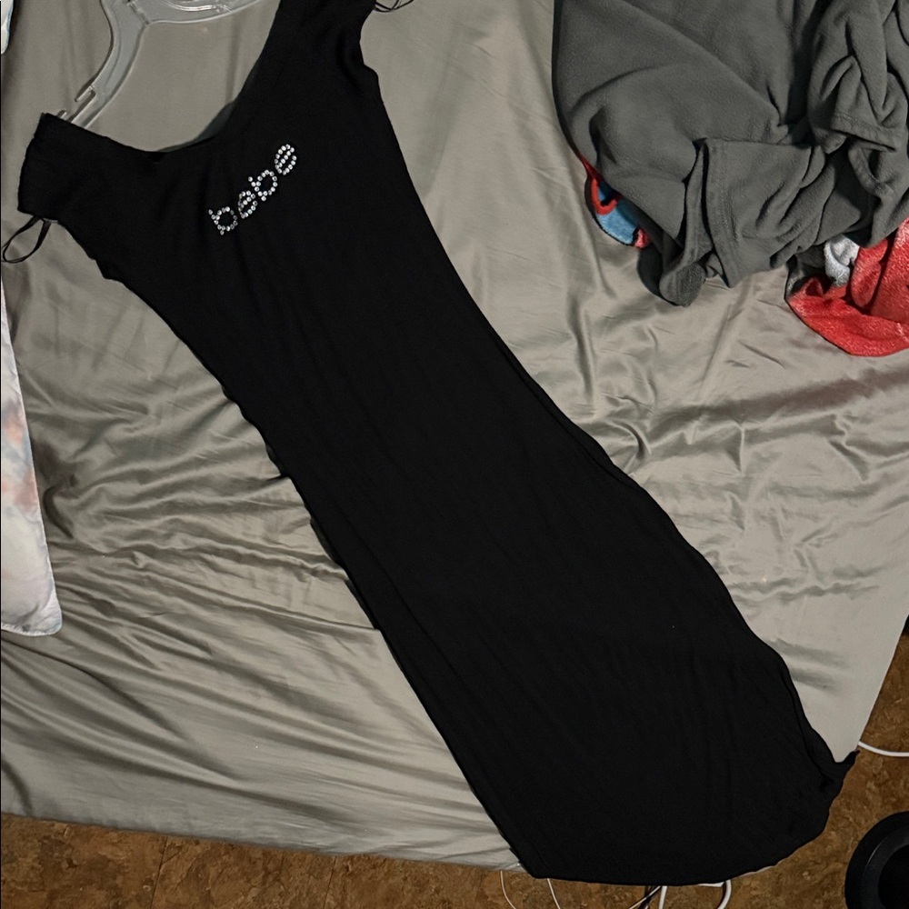 bebe Black Maxi Dress